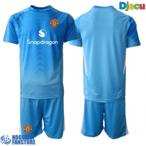 Manchester United Golmanski Domaci Dres za djecu 2025-26 Kratak Rukav (+ Kratke hlače)